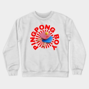 Ping-Pong Boy - Sports Team Pingpong Player Crewneck Sweatshirt